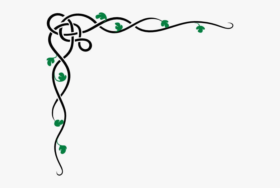 Shamrock Border Clip Art, Transparent Clipart