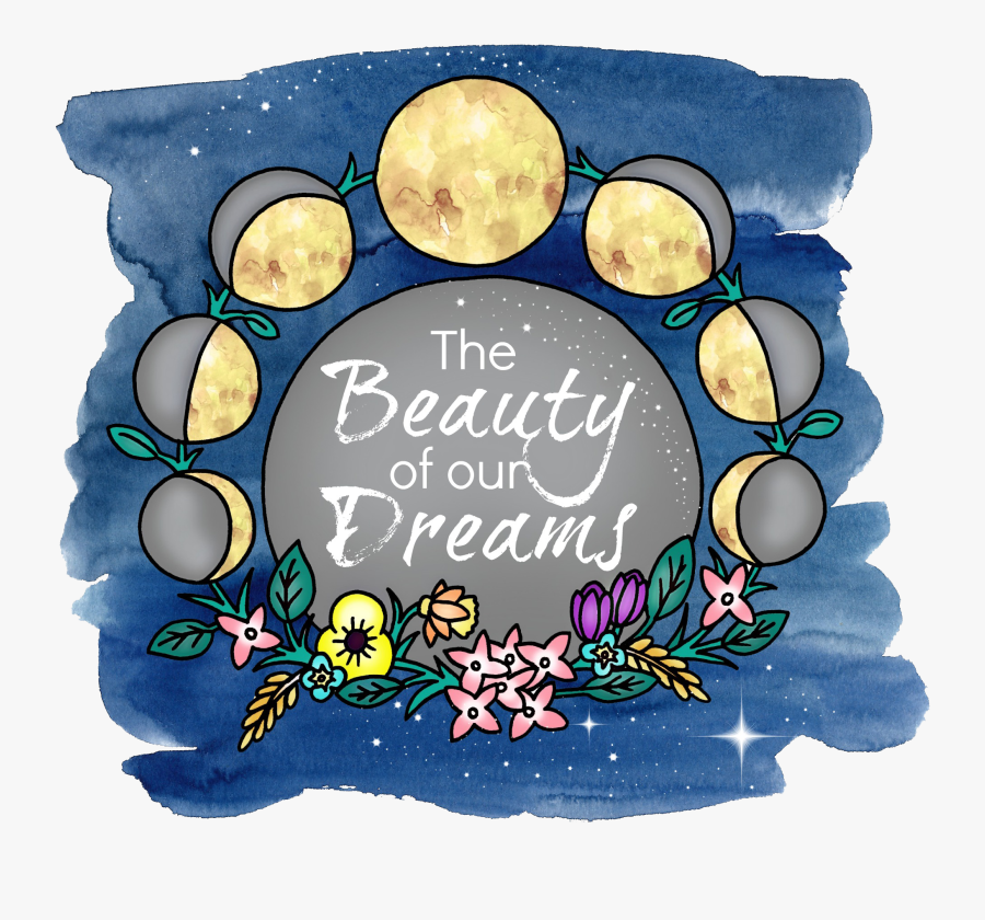 The Beauty Of Our Dreams - Blue Watercolor Free Dark, Transparent Clipart