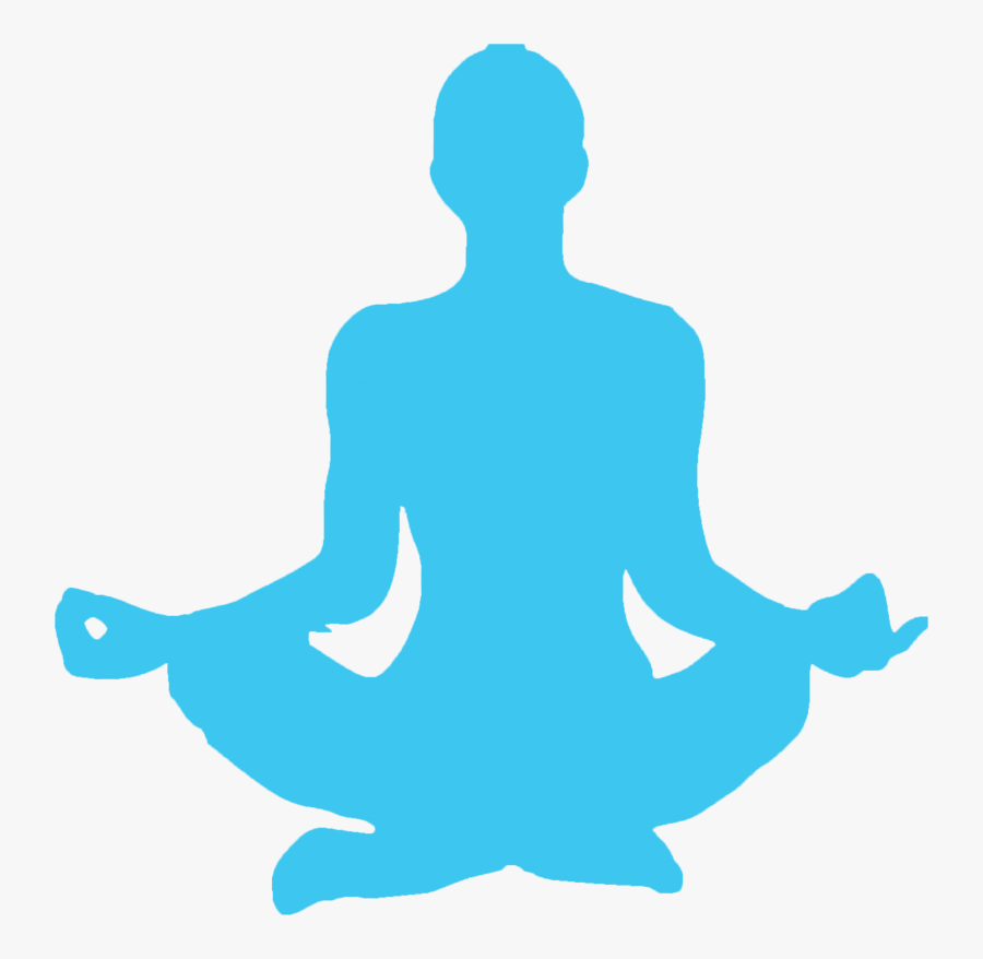 Woman Yoga Silhouette Png, Transparent Clipart
