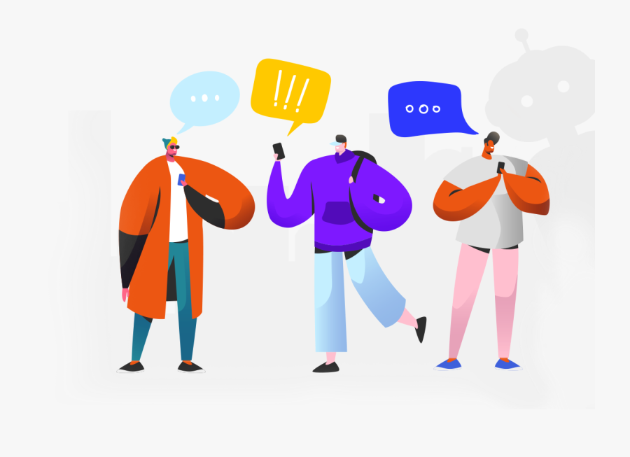 Selfcare Chatbot - Vector Graphics, Transparent Clipart