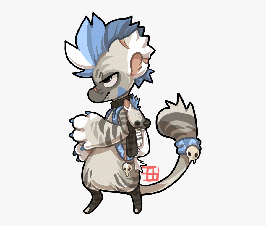 Hyena Clipart Chibi - Bagbean Hyena, Transparent Clipart