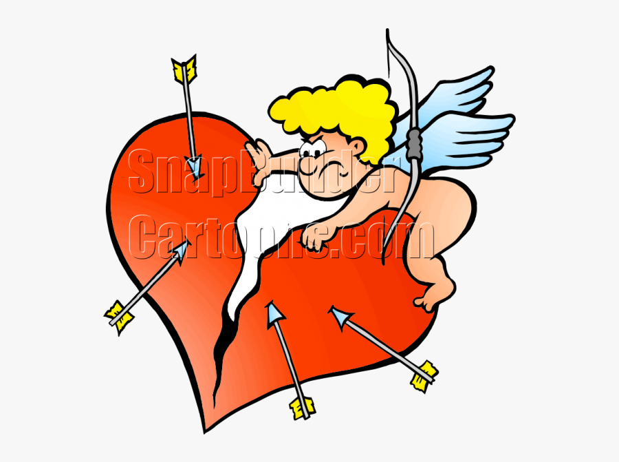 Love Amor Broken Heart - Amor Angel, Transparent Clipart