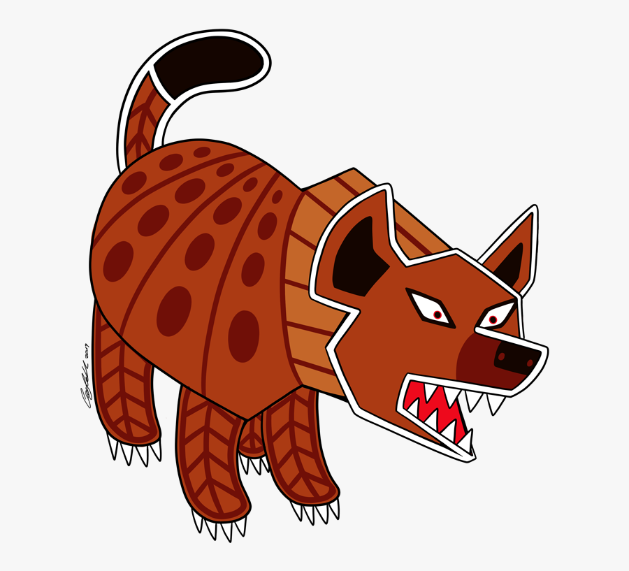 When The Hyena Came - Cartoon, Transparent Clipart