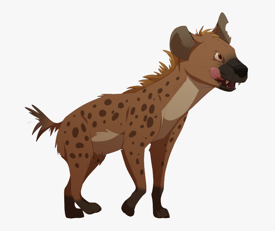 Hyena Art Png Transparent Image - Cartoon, Transparent Clipart
