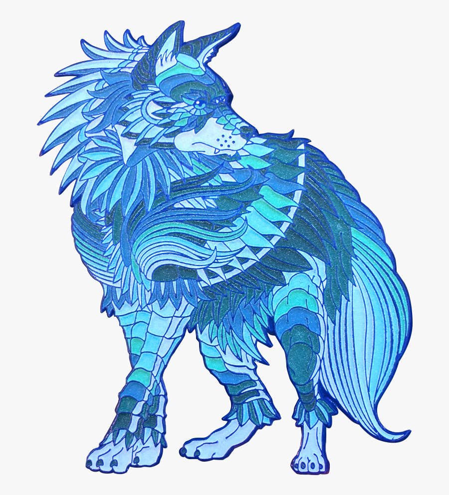 Blue Horizon Hyena - Illustration, Transparent Clipart