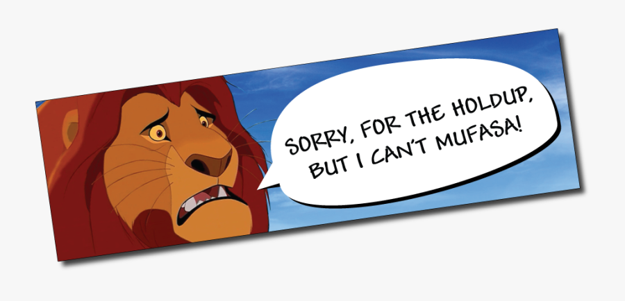 Transparent Mufasa Png - Cartoon, Transparent Clipart
