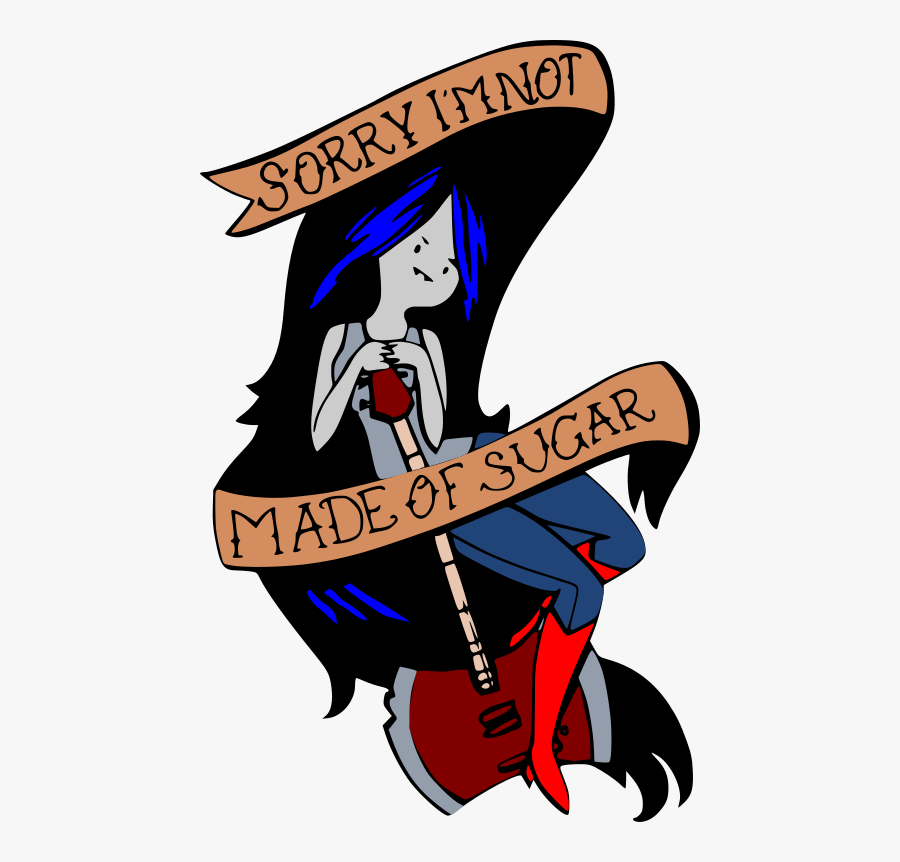 Adventure Time Sorry Sugar Girl - Adventure Time Drawings Marceline, Transparent Clipart