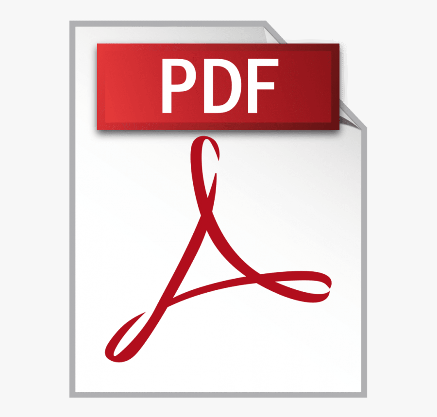 Pdf File Logo Transparent, Transparent Clipart