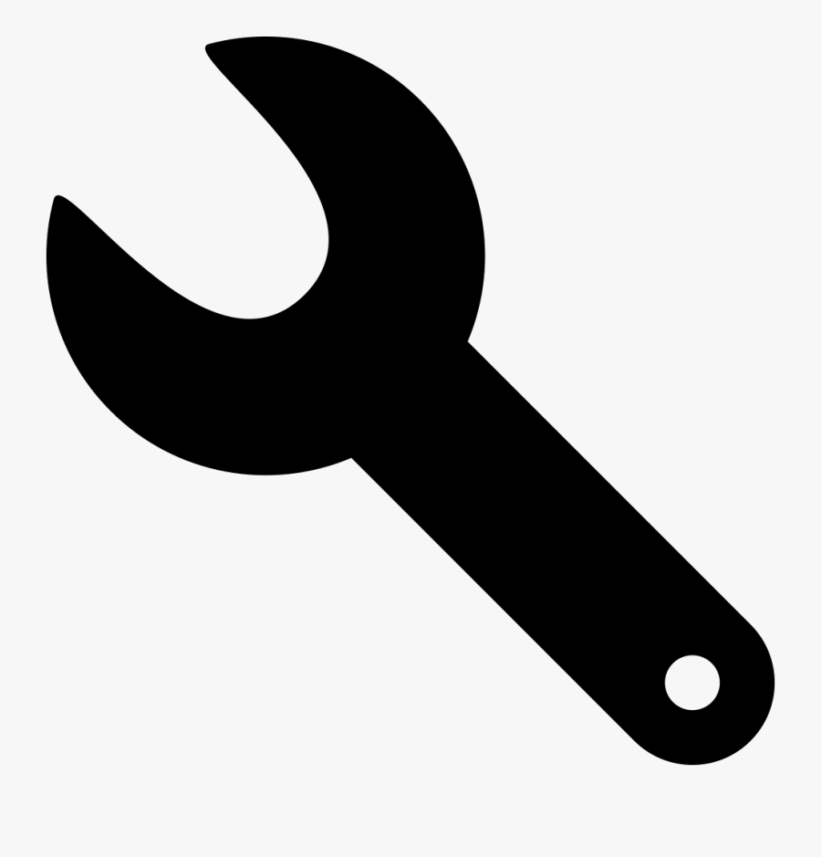 Manufacturing Level - Wrench Silhouette Png, Transparent Clipart
