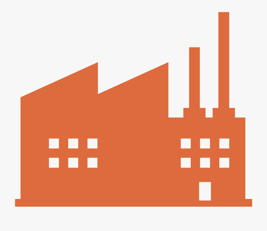 Transparent Factory Icon Png, Transparent Clipart