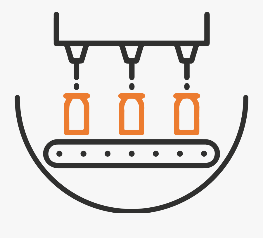 Icon For Toll Manufacturing, Transparent Clipart