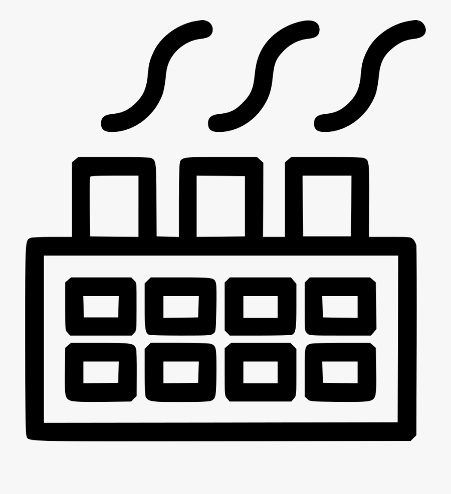 Factory Plant Refinery Smelter Production Manufacture - Factory Emissions Png, Transparent Clipart