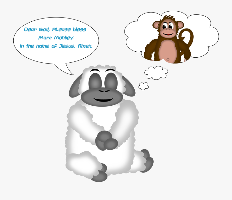 Pray For Your Enemies - Cartoon, Transparent Clipart