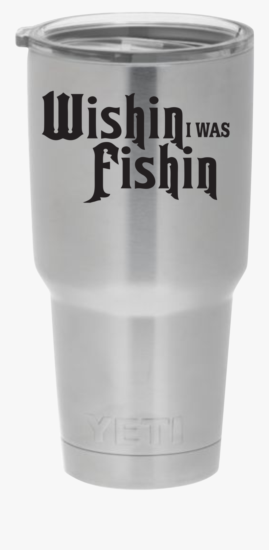 Transparent Decals Yeti - Fishing Decals For Cups, Transparent Clipart