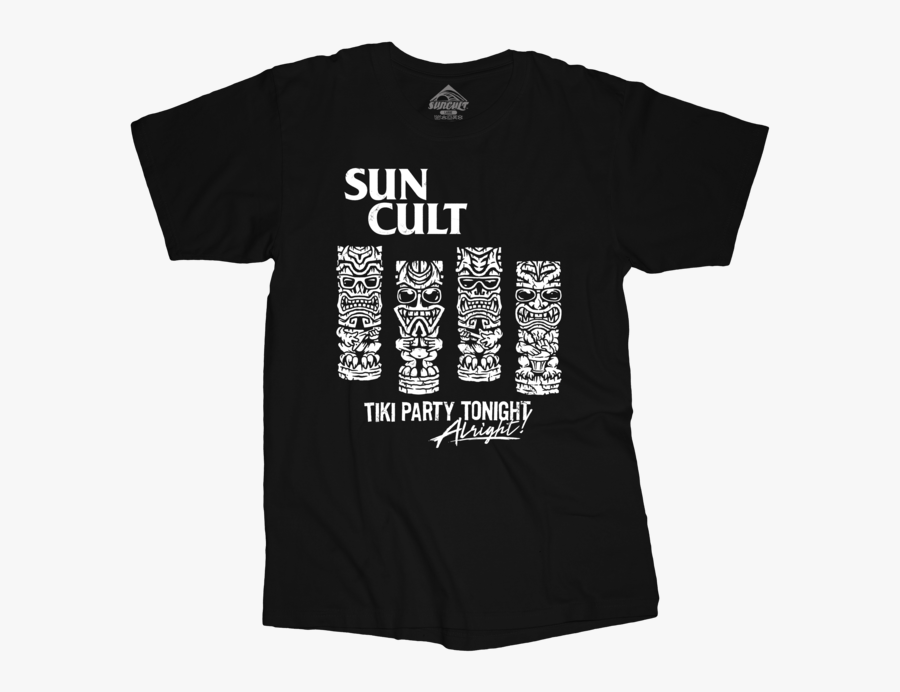 Tiki Party Tonight-black 720x - Funny Gymnastics Coach Shirts, Transparent Clipart