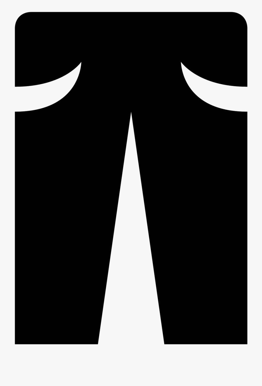 Clipart Transparent Stock Trousers Icon - Icon Trousers, Transparent Clipart