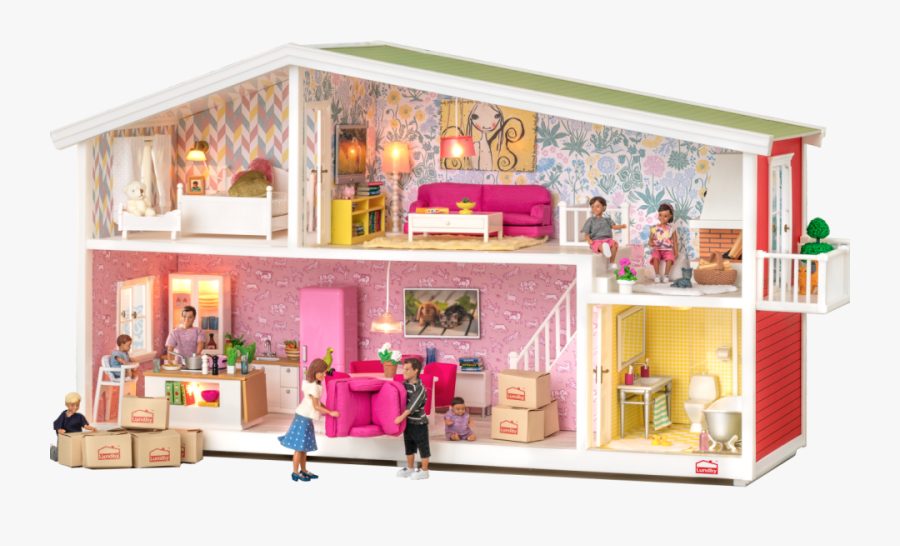 Lundby Smaland Dolls House, Transparent Clipart