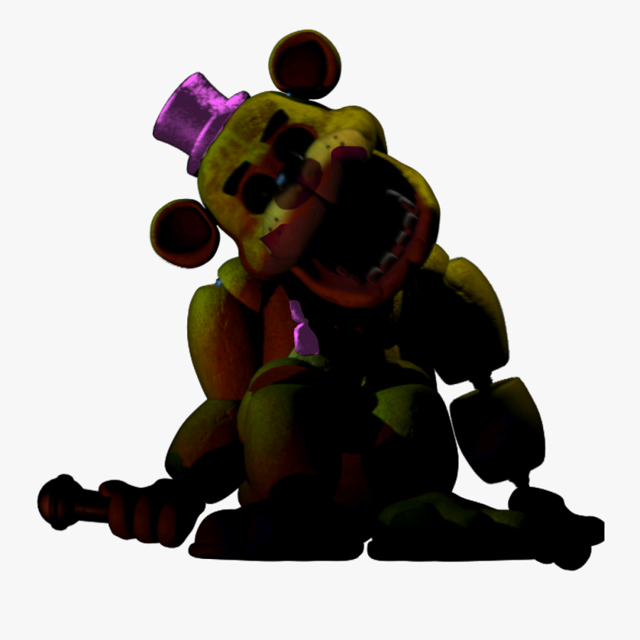 Ultimate Custom Night Golden Freddy, Transparent Clipart
