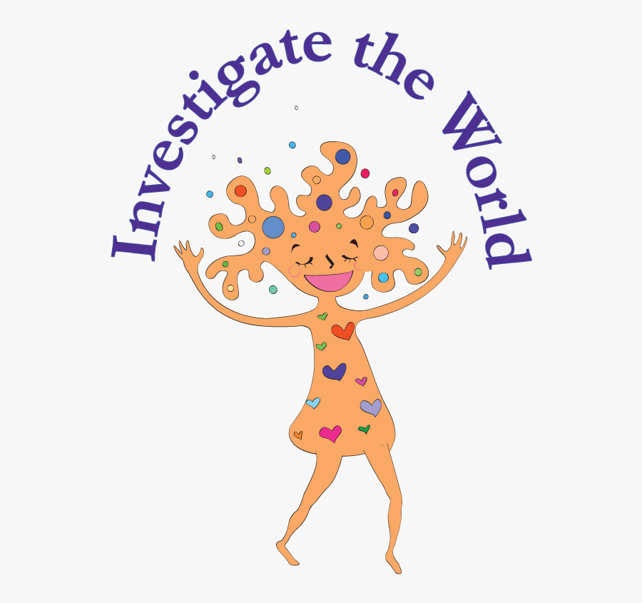 Investigating The World - Cartoon, Transparent Clipart