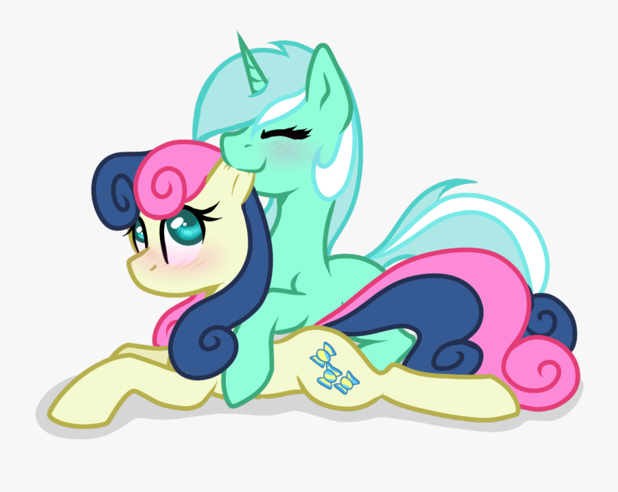 Suenden-hund, Blushing, Bon Bon, Ear Bite, Earth Pony, - Cartoon, Transparent Clipart