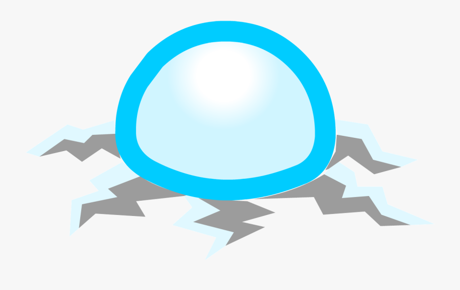 Frost Bite Snowball Ground - Circle, Transparent Clipart