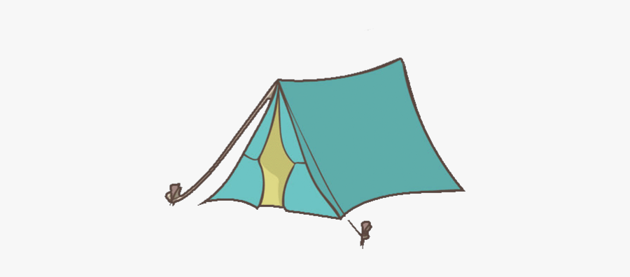 #camping #camp #tent #outdoors #forest - Camping, Transparent Clipart
