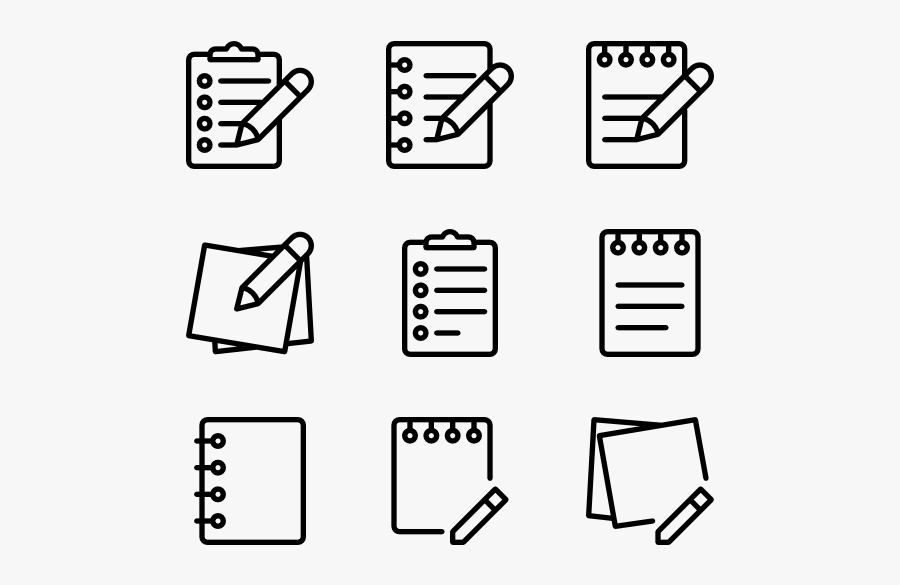 Notes And Tasks, Transparent Clipart