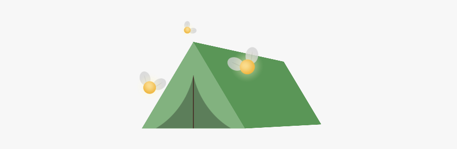 #tent #camping #fireflies #freetoedit - Illustration, Transparent Clipart