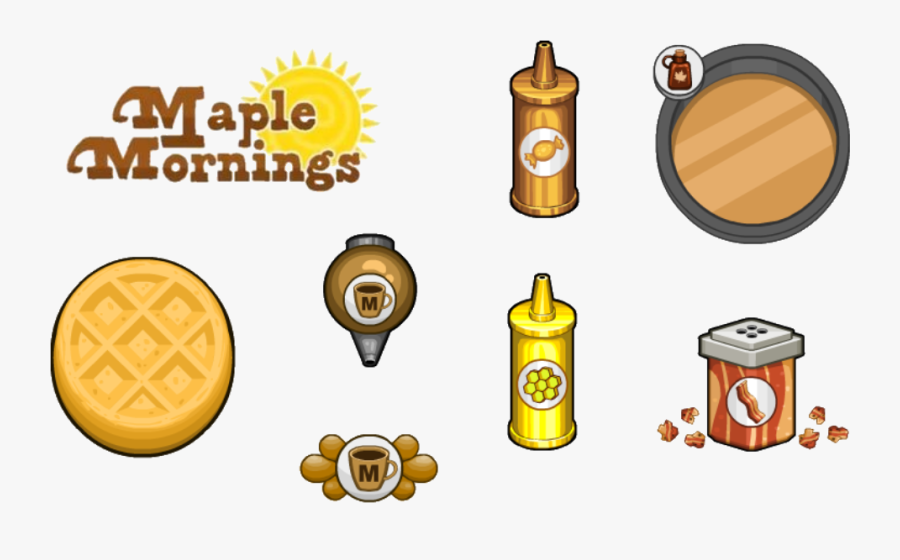 Papa Louie Maple Mornings, Transparent Clipart