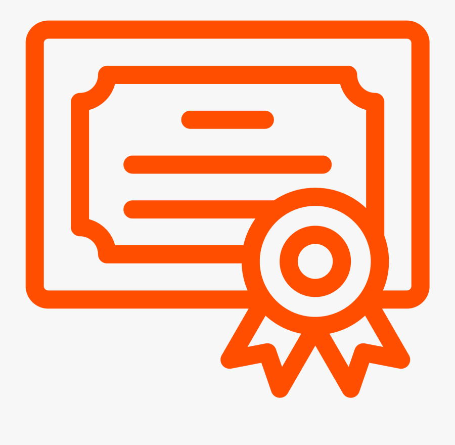 Certificate Icon, Transparent Clipart