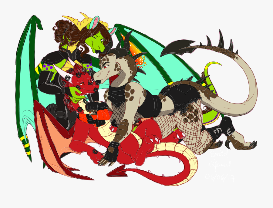 C Thorn, Adara And Iris - Lipstick Kisses Thorn Deviantart, Transparent Clipart