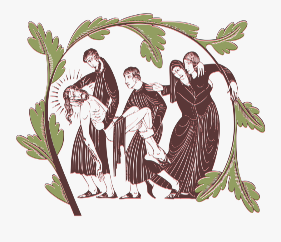 Plant,flower,art - Eric Gill Engravings Four Gospels, Transparent Clipart