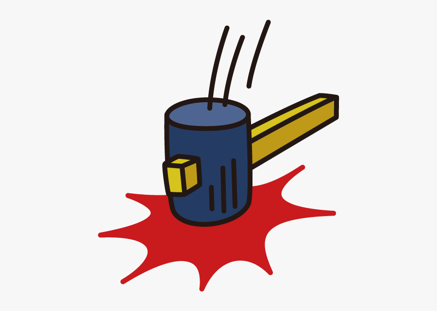 Cute Hammer Cartoon Hq Image Free Png Clipart - Hammer Cartoon Png, Transparent Clipart