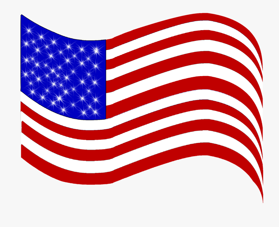 United Of American States Flag The Clipart - Vector Usa Flag Svg, Transparent Clipart