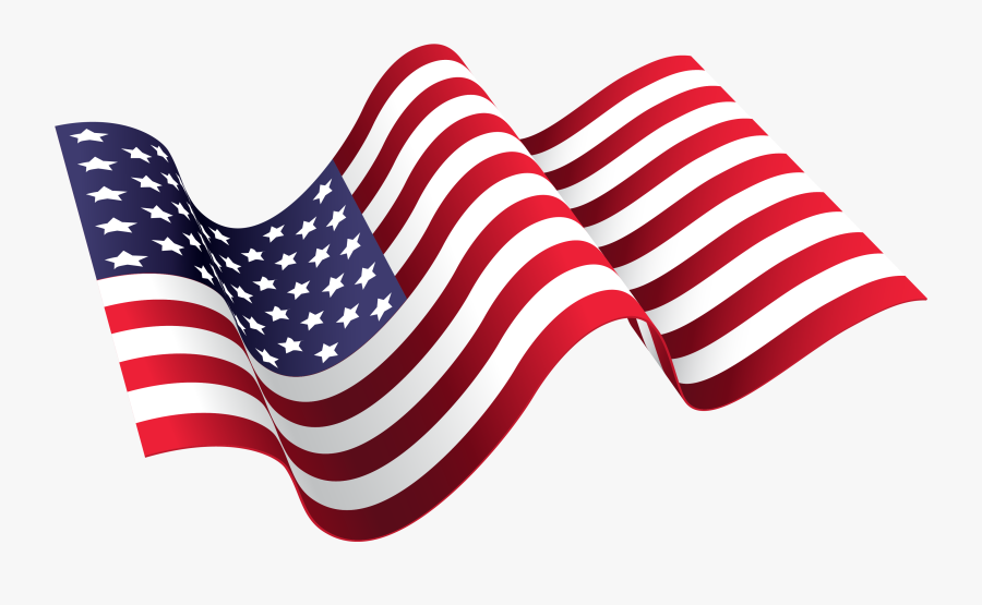 American Flag Vector Png, Transparent Clipart