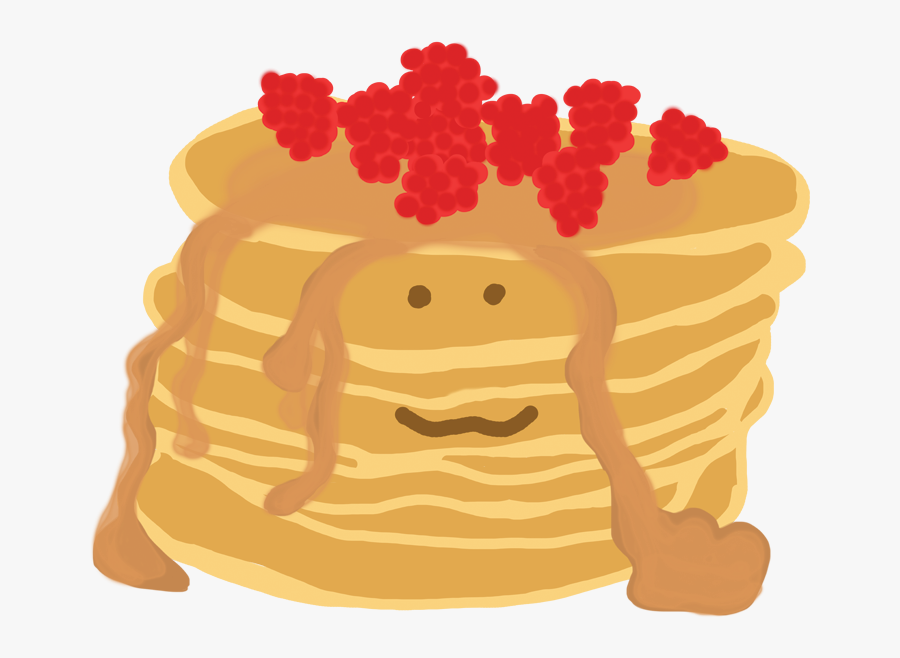 Pancake, Transparent Clipart