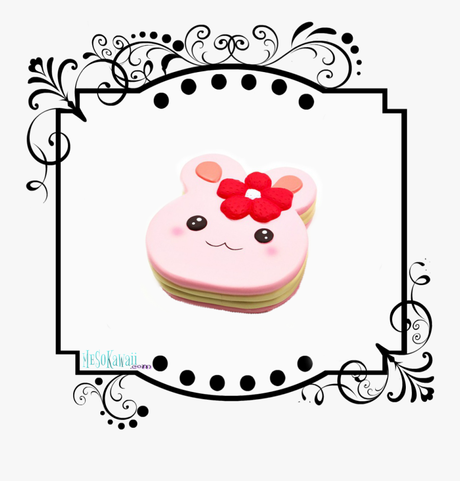 Squishyfun Rabbit Jumbo Pancake Squishy - Puni Maru Melon Bun Squishy, Transparent Clipart
