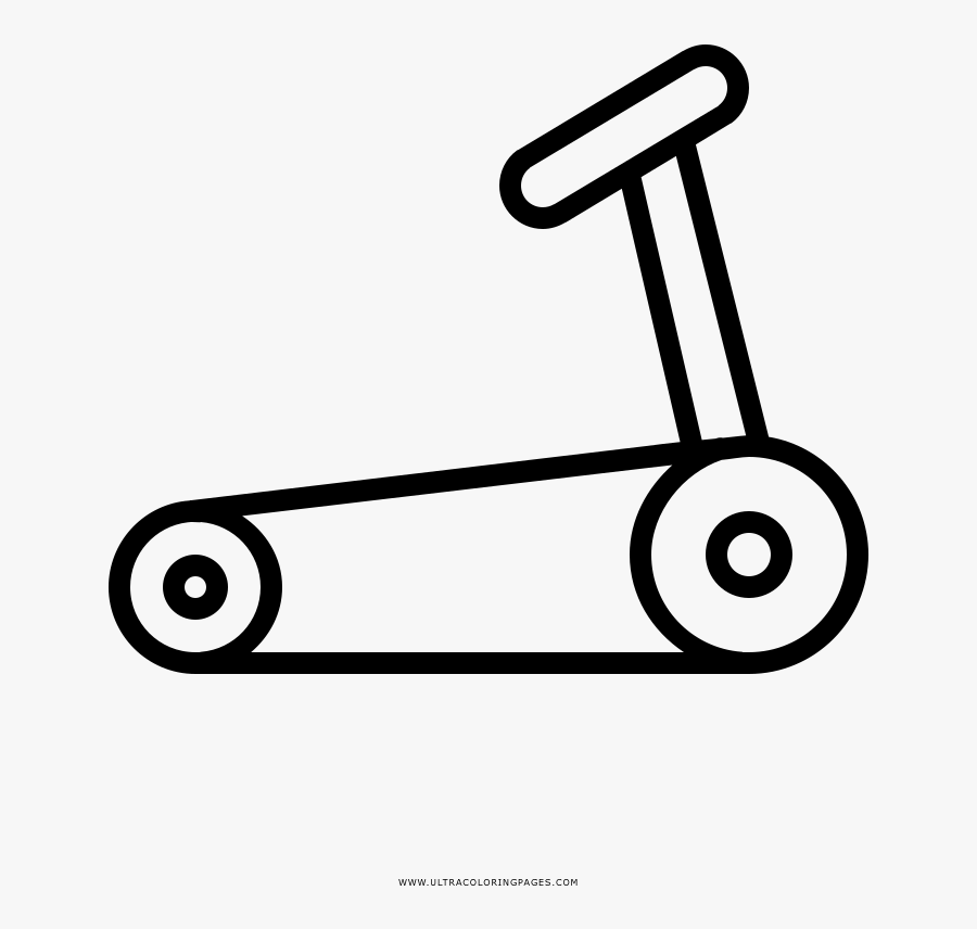 Treadmill Coloring Page - Academia Desenho, Transparent Clipart