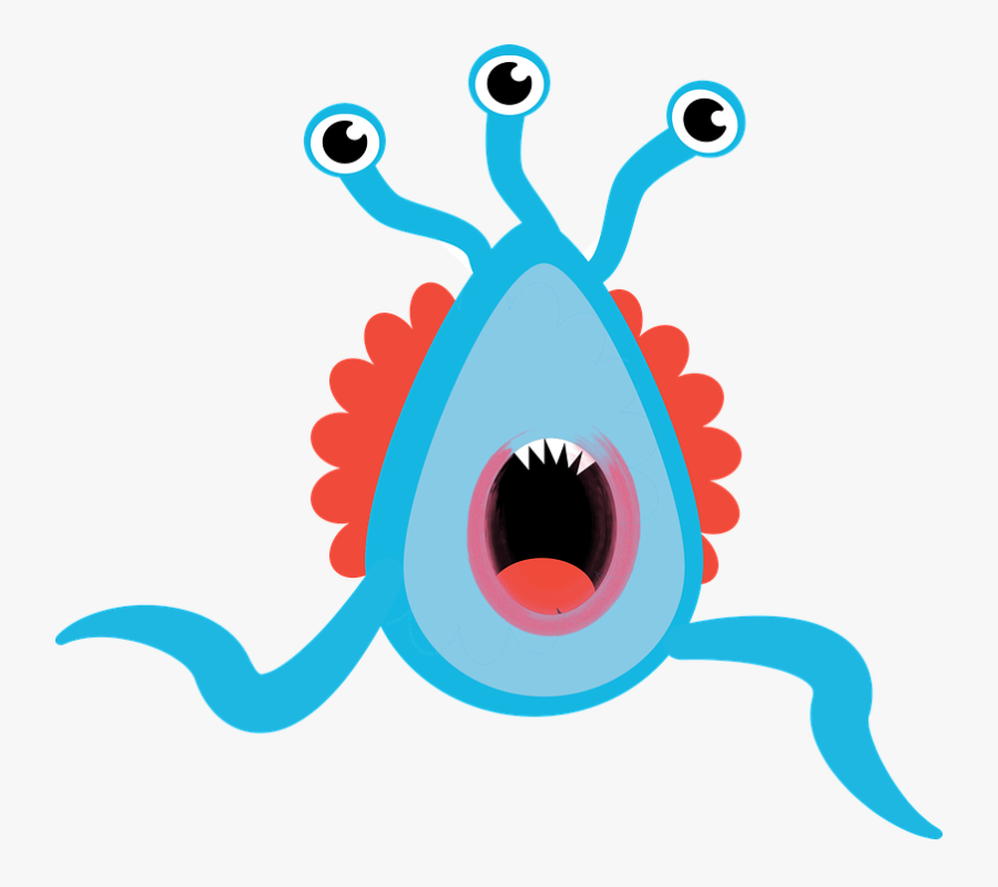Monster, Scared, Running, Scary, Screaming, Panic, - Microsoft Office Specialist Word 2013 Diploma, Transparent Clipart