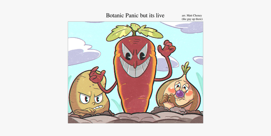 Cuphead Boss The Root Pack, Transparent Clipart