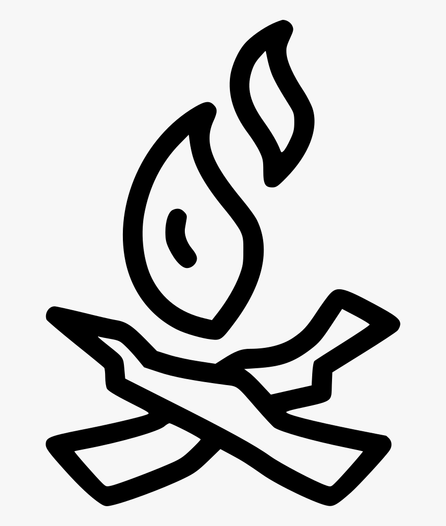 Camp Fire, Transparent Clipart