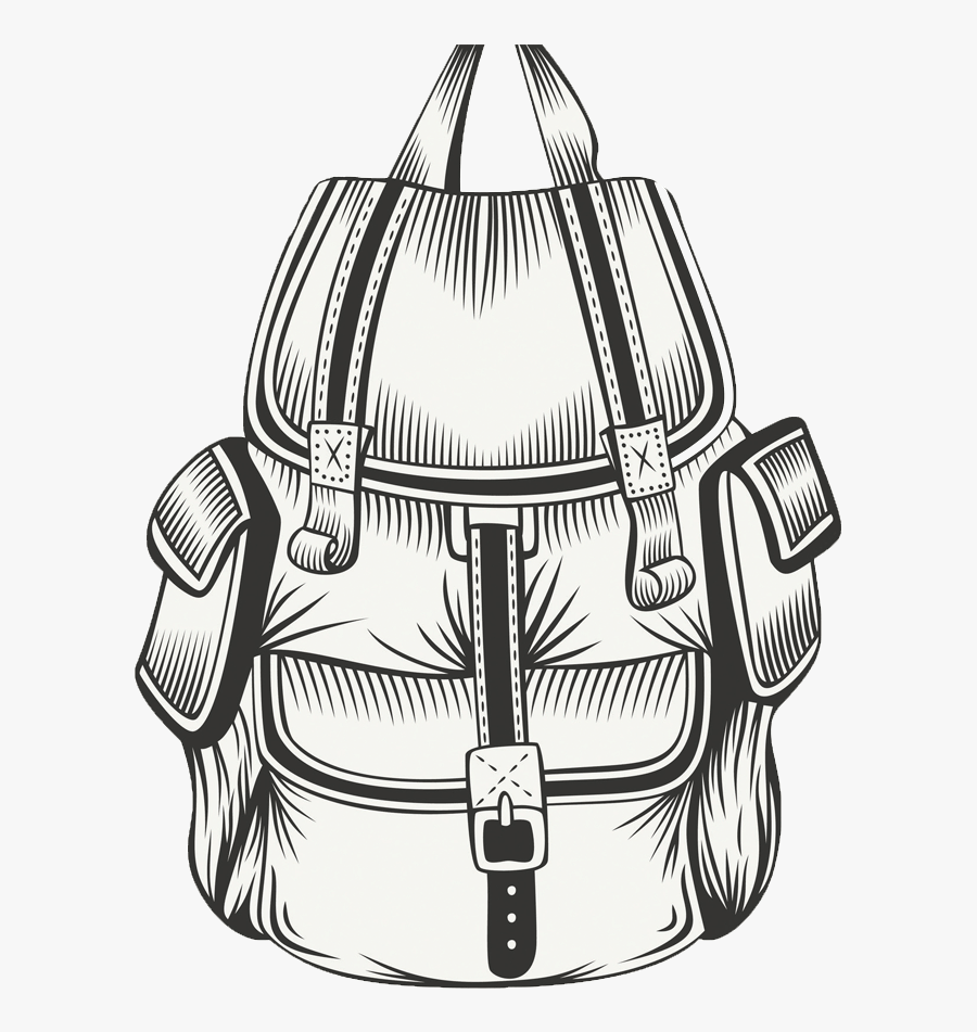 Vs Winter2015 Backpack P52 - Hiking Backpack Illustration, Transparent Clipart
