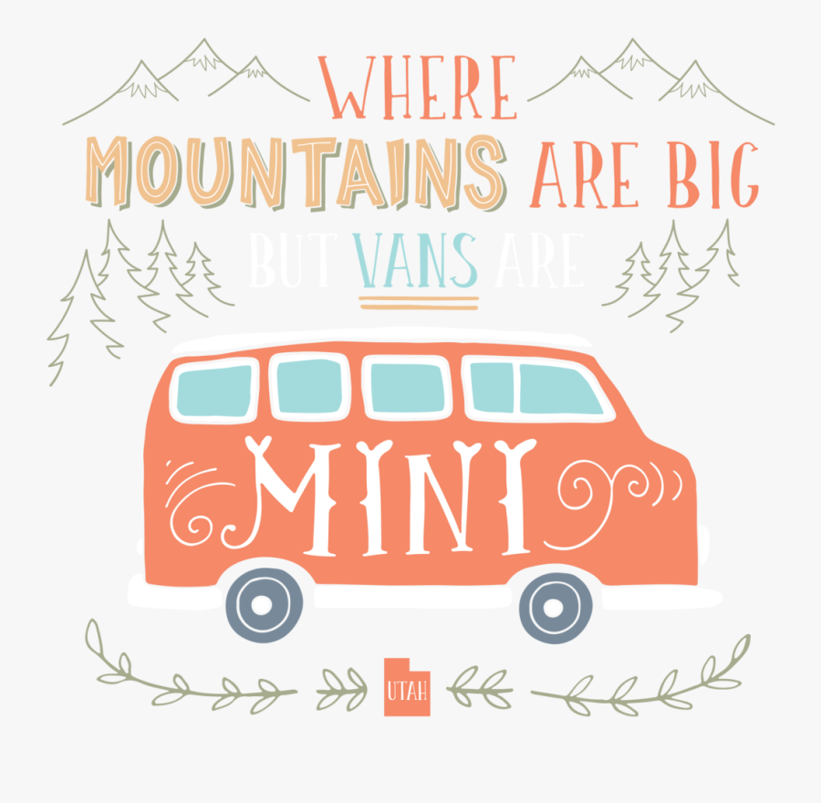 Compact Van, Transparent Clipart