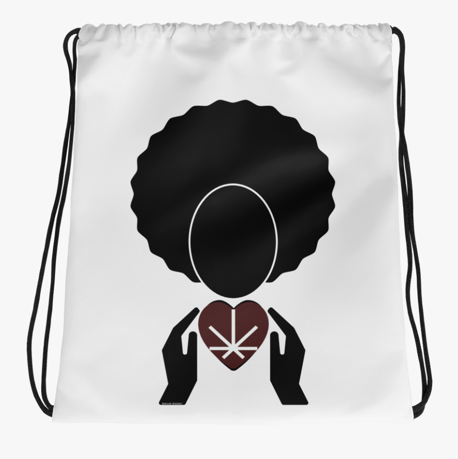 Drawstring Sports Bag White, Transparent Clipart
