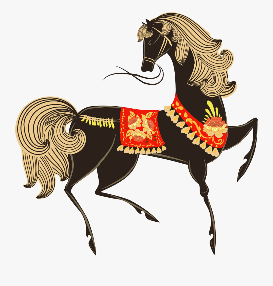 Декоративная Лошадь, Transparent Clipart