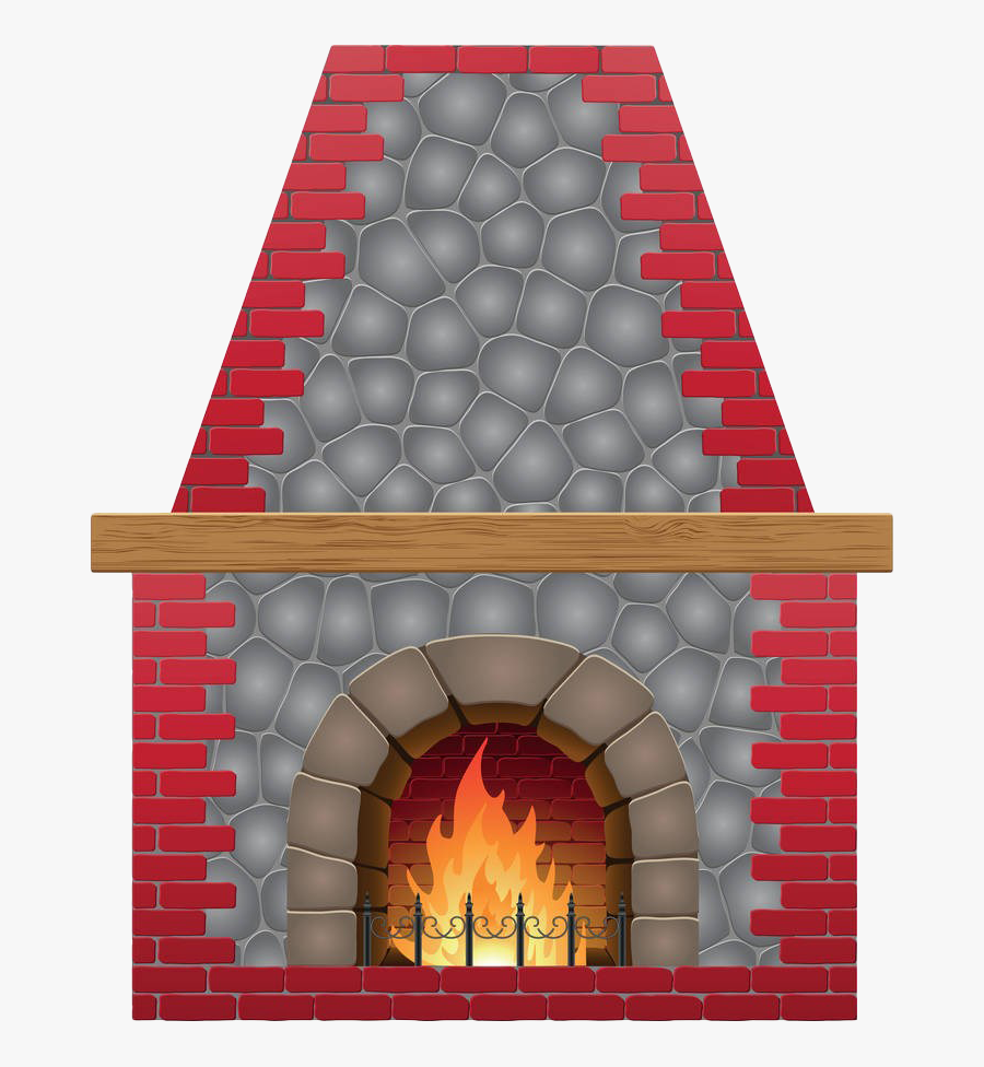 Furnace Living Room Fireplace - Kominek Rysunek, Transparent Clipart