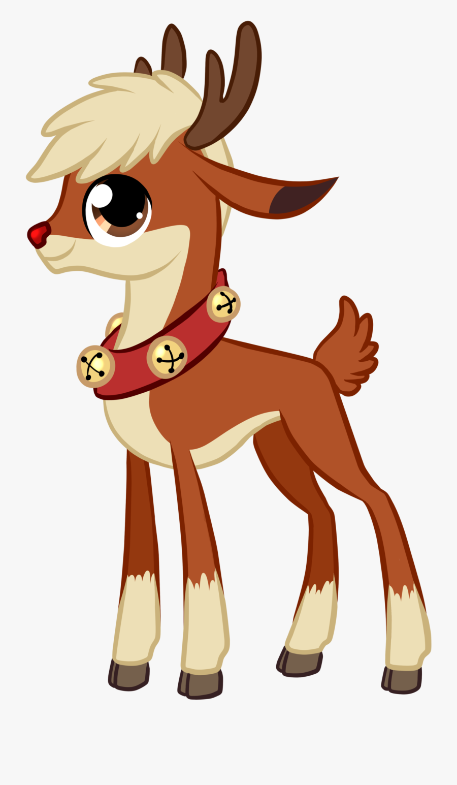 Rudolph The Red Nosed Reindeer Rudolph The Red Nosed - Rudolph My Little Pony, Transparent Clipart
