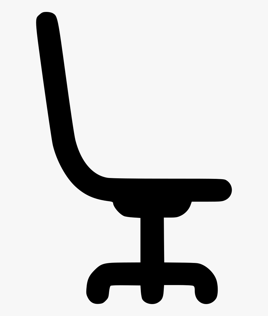 Chair Room Rest Chouch Upright Seat Sit Office Kitchen - Office Chair, Transparent Clipart