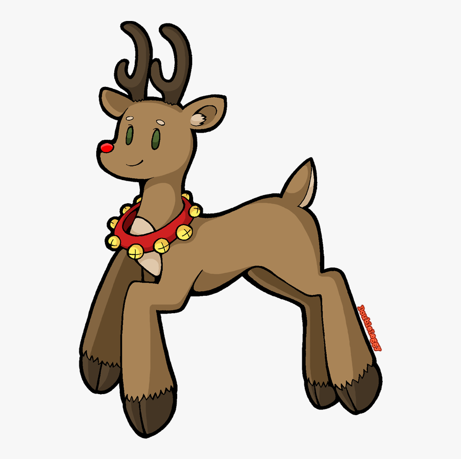 Reindeer Horse Dog Canidae Clip Art - Cartoon, Transparent Clipart