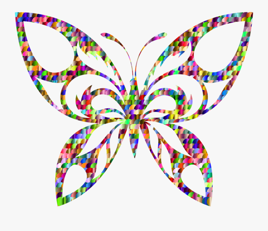 Monarch Clipart Titali - Butterfly On Flower Silhouette, Transparent Clipart